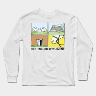 XTC •• Original Style Fan Artwork Long Sleeve T-Shirt